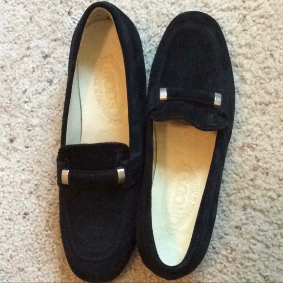 Tod’s black suede loafer, 7.5 - Picture 2 of 8